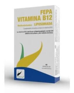Fepa Vitamina B12 Liposomada 40 C&aacute;psulas
