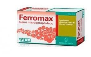 Ferromax 30 C&aacute;psulas