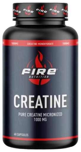 Fire Nutrition Creatine Pure 1000 mg 60 C&aacute;psulas