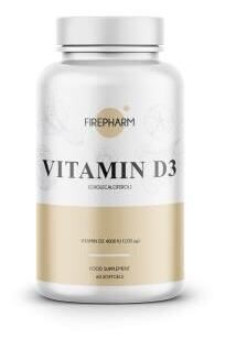 Fire Nutrition F-Pharm Vitamin D3 60 Pearls