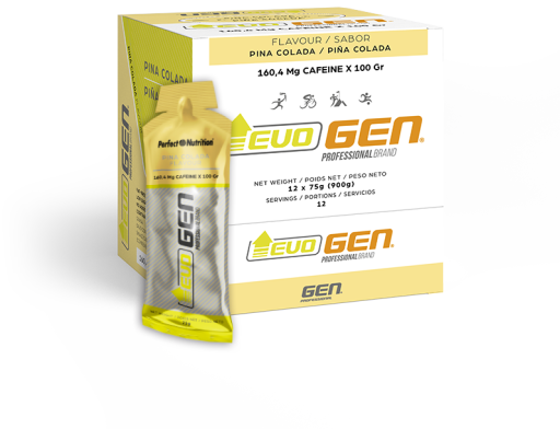 Evogen Pi&ntilde;a Colada 12 Sobres
