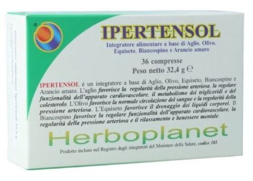 Herboplanet Ipertensol 36 Tablets