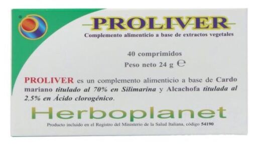 Herboplanet Proliver 40 Tablets