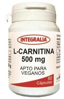 Integralia L-Carnitina 500 mg 60 C&aacute;psulas