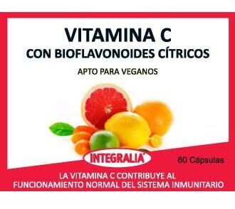 Integralia Vitamina C Con Bioflavonoides C&iacute;tricos 60 C&aacute;psulas