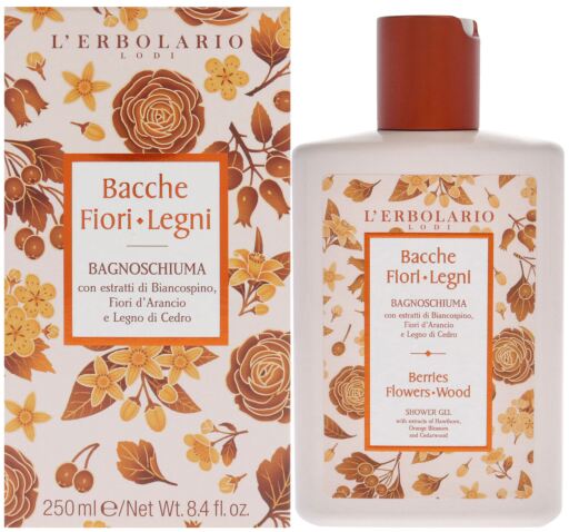 Bayas Flores Gel De Ba&ntilde;o 250 ml