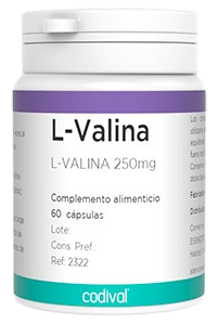 Codival L-Valina 250 mg 60 C&aacute;psulas