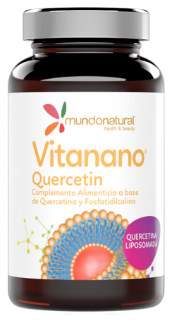 Mundo Natural Vitanano Quercetin Liposomado 30 C&aacute;psulas