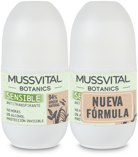 Mussvital Botanics Desodorante Sensible 75 ml X2