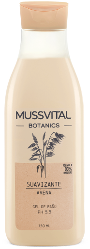 Mussvital Botanics Gel de Ba&ntilde;o Avena 750 ml