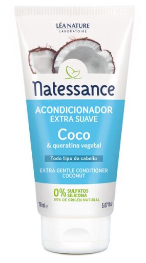 Laboratorio L&eacute;a Nature Natessance Acondicionador Coco Extra Suave 150 ml