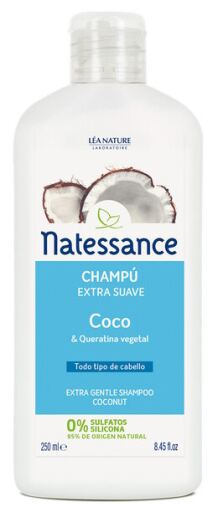 Laboratorio L&eacute;a Nature Natessance Extra Gentle Coconut Shampoo 250 ml
