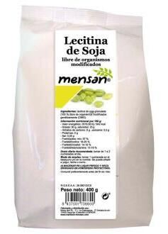 Mensan Lecitina de Soja Bolsa 400 gr No Transgenica