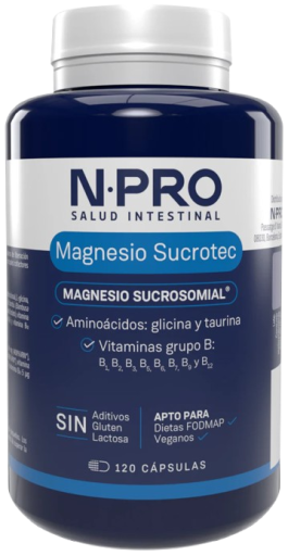 Magnesio Sucrotec 120 C&aacute;psulas