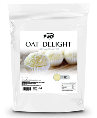 PWD Nutrition Oat Delight Chocolate Blanco Con Coco 1,5Kg