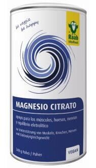 Raab Vitalfood Citrato de Magnesio Polvo 340 gr