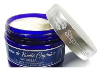 Radhe Shyam Crema Manteca Karit&eacute; Organica Naranja 100 gr