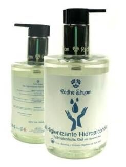 Radhe Shyam Gel Hidroalcoholico Con Aloe Vera Dosificador 300 ml