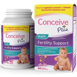 Sasmar Conceive Plus Apoyo Fertilidad Femenina 60 C&aacute;psulas