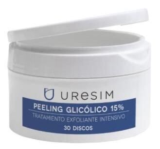 Uresim Peeling Glicolico 15% Exfoliante 30 Discos