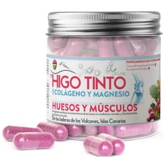 Tuno Canarias Higo Tinto Con Col&aacute;geno y Magnesio 90 C&aacute;psulas