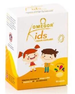 Omegor Kids Masticable 60 C&aacute;psulas