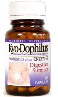 Universo Natural Kyo-Dophilus Con Enzimas 60 C&aacute;psulas