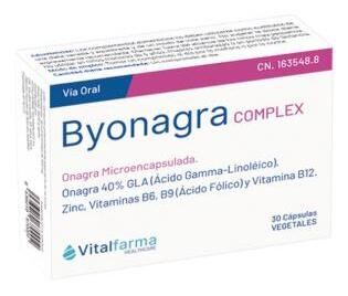 Vitalfarma Byonagra Complex 30 C&aacute;psulas