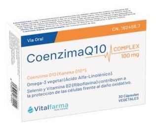 Vitalfarma Coenzima Q10 Complex 100 mg 30 C&aacute;psulas