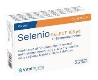 Vitalfarma Selenium Selec 30 Capsules
