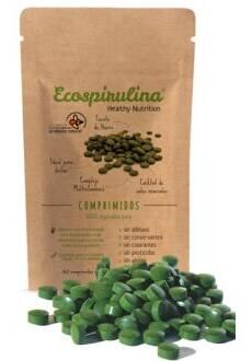 Ecospirulina Espirulina Pura 200 Comprimidos