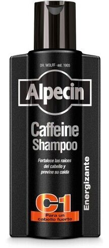 Alpecin C1 Caffeine Champ&uacute; Antica&iacute;da Black Edition 375 ml