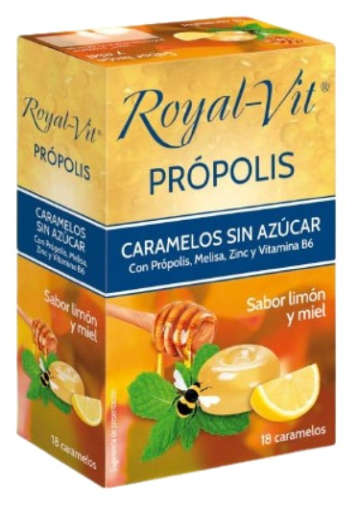 Dielisa Royal Vit Caramelos Propolis 18 Unidades