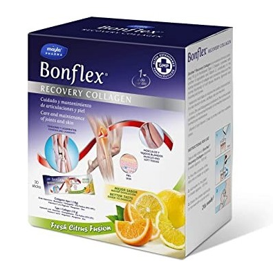 Bonflex Recovery Collagen Citrus 30 Sobres