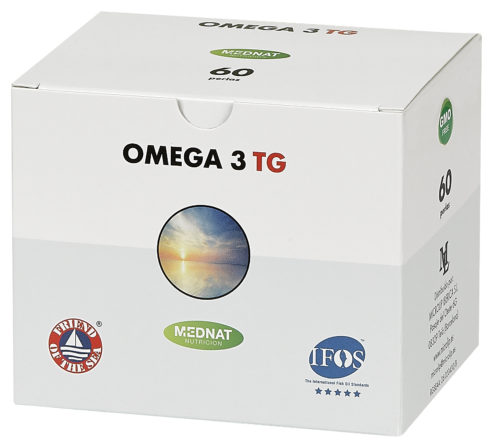Mednat Nutrici&oacute;n Omega 3 Tg 60 Perlas