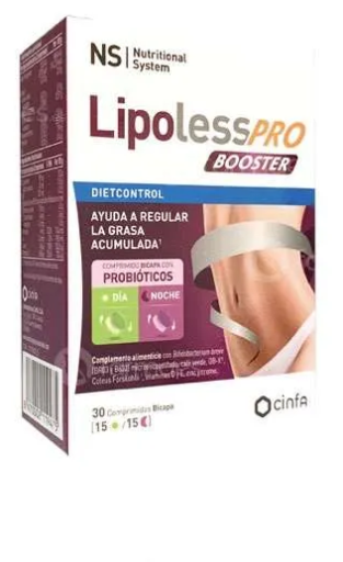 Ns Nutritional System Dietcontrol Lipoless Pro Booster 30 Tablets