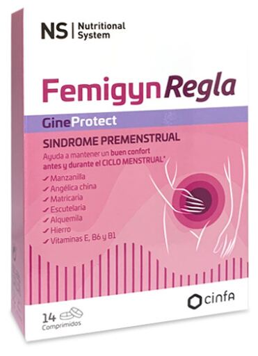 Ns Nutritional System Gineprotect Femigyn Regla 14 Comprimidos