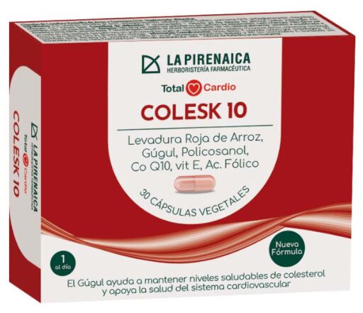 La Pirenaica Total Cardio Colesk 10 30 C&aacute;psulas