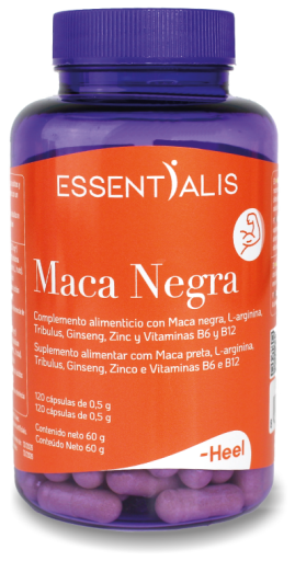 Heel Essentialis Black Maca 120 Capsules