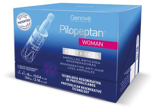Pilopeptan Woman Proteokel Ampollas Antica&iacute;da 4 Unidades