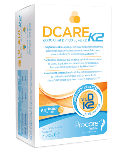 Dcare K2 84 C&aacute;psulas