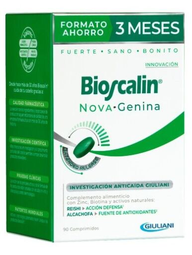 Bioscalin Nova Genina 90 Comprimidos