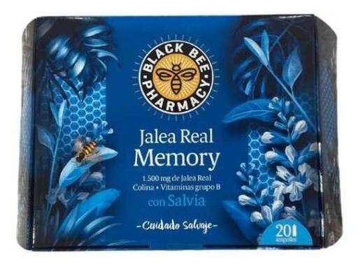 Black Bee Pharmacy Pharmacy Jalea Memory 20 Viales 10 ml