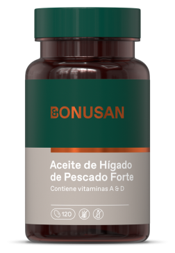 Bonusan Aceite de H&iacute;gado de Pescado Forte 120 Perlas