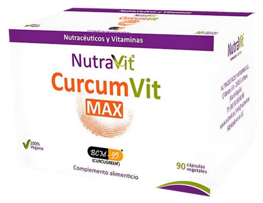 Curcumvit Max Bcm95 90 Comprimidos