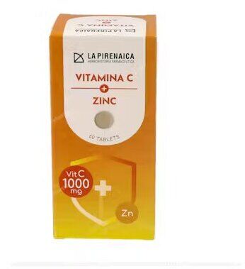 La Pirenaica Vitamina C + Zinc 60 Comprimidos