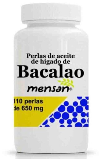 Mensan Aceite de H&iacute;gado de Bacalao 650 mg 110 Perlas