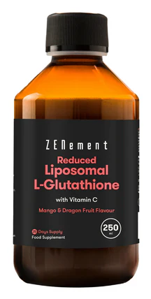 Zenement Reduced Liposomal L-Glutathione with Liposomal Vit C 250 ml