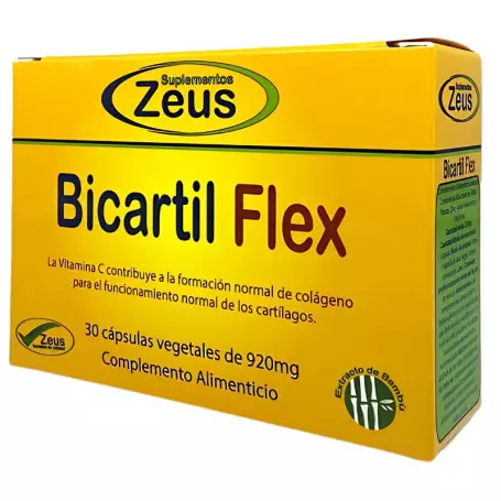 Suplementos Zeus Bicartil Flex 30 Capsules