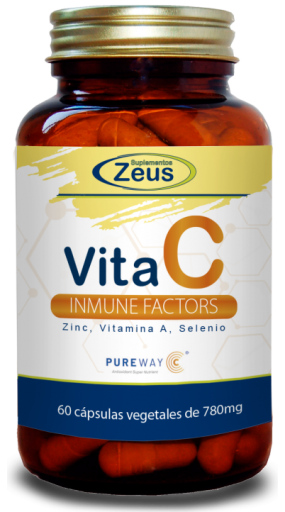 Suplementos Zeus Vitamina C Inmune Factors 60 C&aacute;psulas